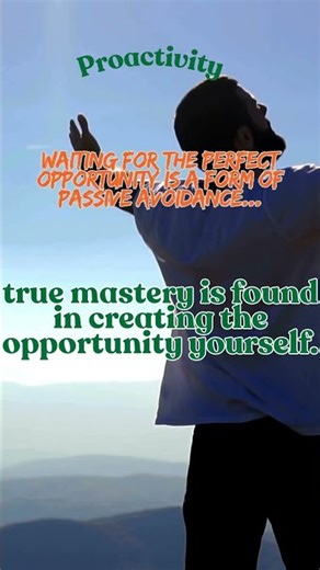Proactivity: The American Master's Secret: Create Your Own Opportunity