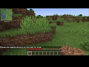 How To Keep Inventory On Minecraft - Java & Bedrock