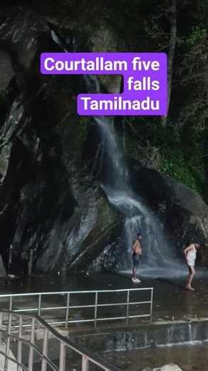 Courtallam is a popular tourist resort in Southern Tamil Nadu known for its waterfall