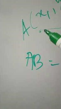 Distance Formula (Coordinate Geometry, Class 10,CBSE)