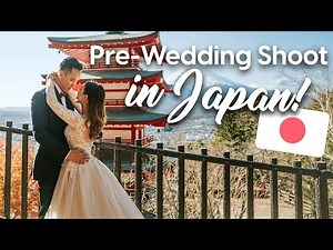 Our Pre-wedding Shoot in Japan! 👰🏻🤵🏻