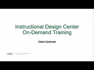 Color Contrast