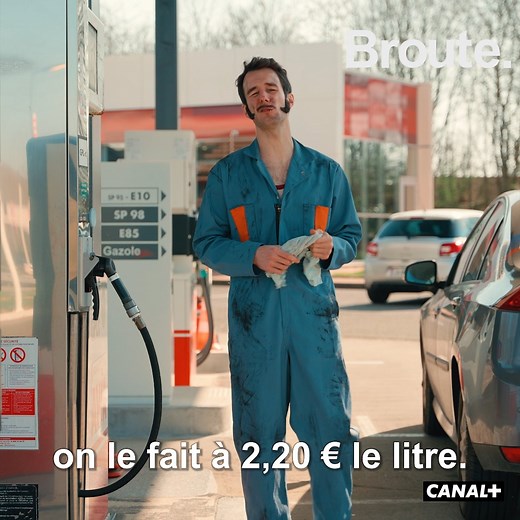 Quand faire le plein d'essence devient un véritable luxe ! ⛽️ #Broute avec Bertrand Usclat - Broute | CANAL