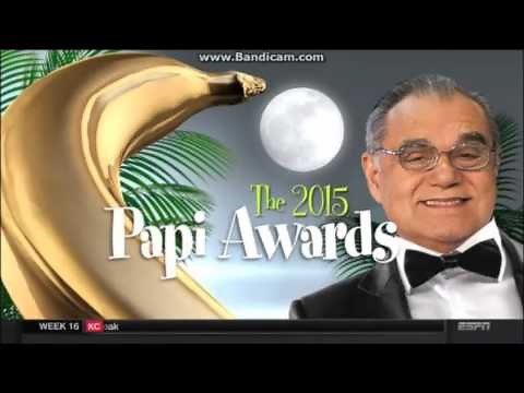 ESPN's Highly Questionable - The 2015 Papi Awards