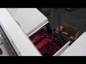 pulling the engine out of the gemini 105mc