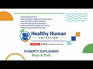 Emotional Changes During Adolescence (Explained Simply) | Healthy Human Education |Mental Health