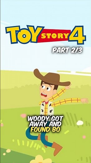 Toy Story 4 | Woody and Bopeep go on an Adventure! (Part 2) #disney #toystory #woody #shorts #pixar