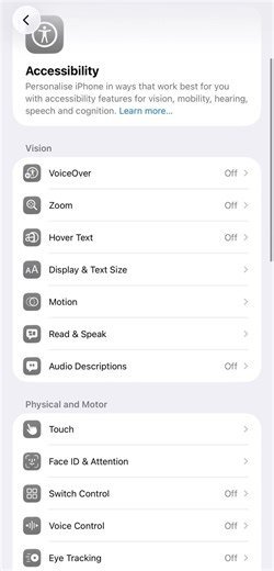 Dim Flashing Light iOS 26.3