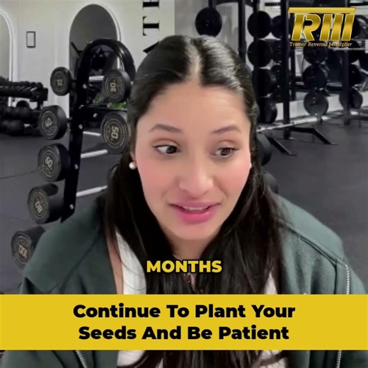 Continue to Plant Your Seeds and Be Patient - Blankita Escobedo, TRM Leader