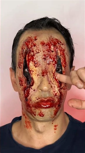 Flesh & Silence #makeup #halloween #shorts