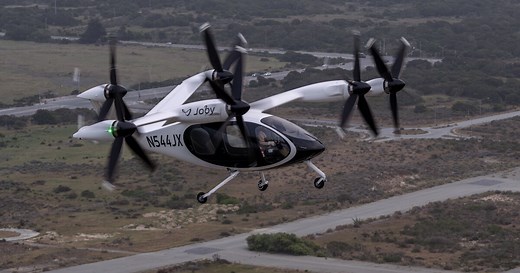 Joby S4 makes historic piloted tilt-rotor eVTOL transition flight