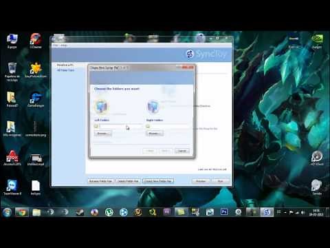 Sincronizar Pendrive con el PC [Respaldar trabajos en 1 Click]