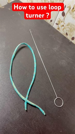 Loop turner kaise use Kare? #trending #ytshortsvideo #dori #piping #threadytrends
