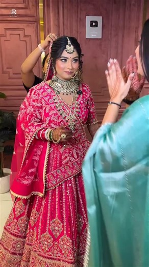 Rubina Verma on Instagram: "🥰Innocent vibes, regal elegance of my bride👑💗 Book your royal bridal look at @khoobsurat_makeovers 👉Book Your Appointment For- 𝗝𝗮𝗻, 𝗙𝗲𝗯, 𝗠𝗮𝗿, 𝗔𝗽𝗿, 𝗠𝗮𝘆 𝗝𝘂𝗻𝗲 .....𝗗𝗲𝗰 𝟮𝟬𝟮𝟲 ✔Call- +91-9818560699, +919711560699, 011-45501975 ✔Add- 𝐃𝟏𝐁/𝟓𝐀, 𝐏𝐚𝐧𝐤𝐡𝐚 𝐑𝐨𝐚𝐝, 𝐉𝐚𝐧𝐚𝐤𝐩𝐮𝐫𝐢 🌏www.khoobsuratmakeovers.com Email- khoobsuratmakeovers@gmail.com #KiddishMakeup #RoyalBridalMakeup #BookingsOpen #CuteRoyalBride #BridalMakeupBookings #Weddin