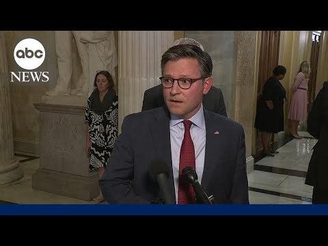 Speaker Johnson speaks after private meeting with Epstein victims