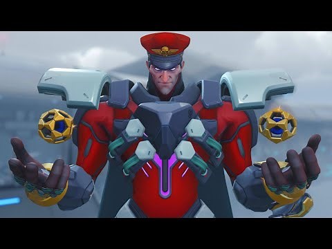 NEW M. Bison Sigma Skin Showcase | Overwatch 2 x Street Fighter