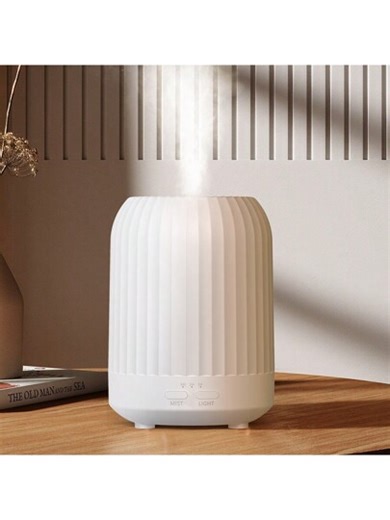 250ml Ultrasonic Essential Oil Diffuser - Quiet Home Humidifier With 7 LED Lights & Auto Shut Off Timer, Suitable For Large Nursery, Hotel, PlantsSwitch Sleeping Fragrance Lamp | SHEIN