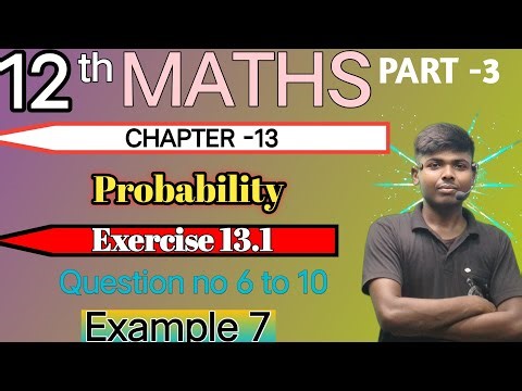 jac Board 12th Maths Exercise 13.1 question no 6 to 10 example 7 #ncert #jac_board