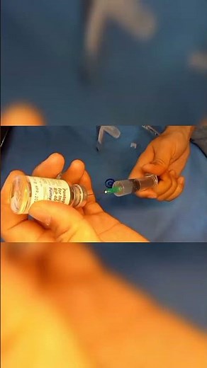 How to give iv injection by cannula?