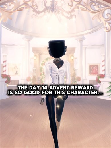 Day 14 Advent Calendar Reward for Dress to Impress Character