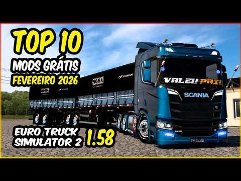 TOP 10 FREE MODS FOR EURO TRUCK SIMULATOR 2 February 2026