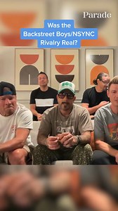 Was there an actual rivalry between the Backstreet Boys and *NSYNC? The Backstreet Boys tell us all about it. They also spoke to us about a potential collaboration with *NSYNC! Read more here. https://parade.com/celebrities/backstreet-boys-update-potential-collaboration-nsync-exclusive #BackstreetsBack #NSYNC | PARADE Magazine