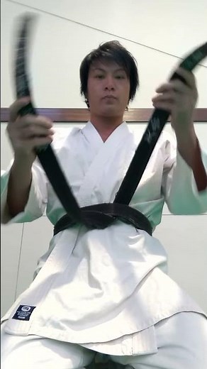 絶対にほどけない帯の結び方 #麓俊貴 #空手 #柔道 #柔術 #bjj #ブラジリアン柔術 #帯 #karate #格闘技 #TikTok #JUDO