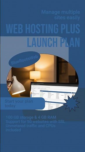 Web Hosting Plus Launch Plan