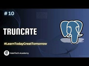 Belajar PostgreSQL - #10 Truncate Table