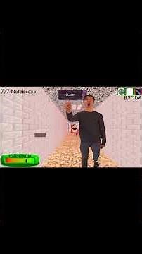 jugando el demo style en baldis basics #games #gameplay #baldis #baldisbasics