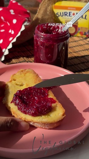 Mixed berry jam using Sure-Jell Premium Fruit Pectin #ad It is so easy to make - I took about 4 cups of berries, 1/2 cup water, 1 lime juice and zest, 4-5 cups sugar and 1 pkt of the Sure-Jell fruit pectin. Happy Cooking! 💗 #jam #berries #jamtoast #surejell