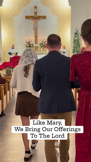 In the Presentation of the Gifts, the bread and wine are brought to the altar, simple offerings that God will transform into the Body and Blood of Christ. On the Solemnity of Mary, The Holy Mother of God, we remember Mary’s perfect offering: her “yes” to God, through which Christ entered the world for our salvation. Mary teaches us how to offer ourselves completely to God, trusting that He brings forth grace from our simple obedience. “When the fullness of time had come, God sent his Son, born o