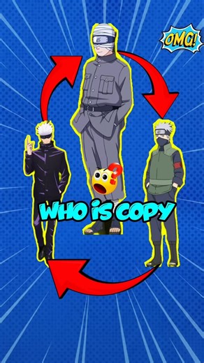 Stop Saying Gojo Copied Kakashi! 🚫 | Real Inspiration Revealed #Shorts #anime #gojo