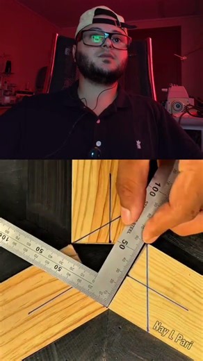 Perfect Wood Joints 😱 Using Only a Square! Professional Finish