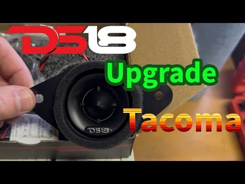 DS18 Pro-ST Tweeter Install Tacoma 3rd Gen [2016-2023] non JBL