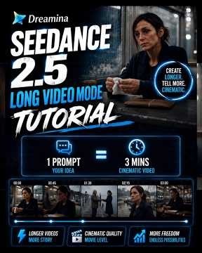 Seedance 2.5 180 second mode is insane! #seedance25 #dreaminaseedance25