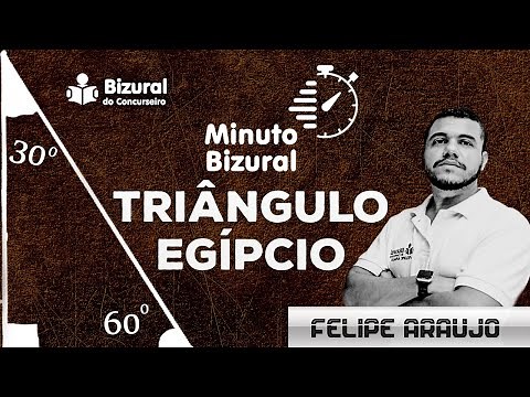 Como aprender o TRIÂNGULO EGÍPCIO 📐30°, 60° e 90°