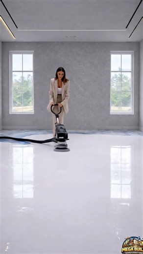 They Transformed an Empty Room Into a Floating Cloud Bedroom Satisfying Epoxy Floor Timelapse