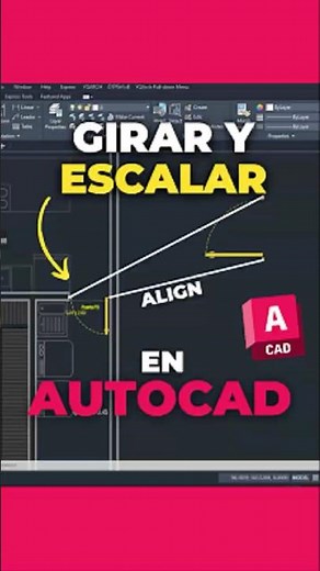 How to Scale and Rotate Objects in AutoCAD | ALIGN Command