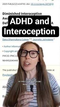 ADHD and interoception