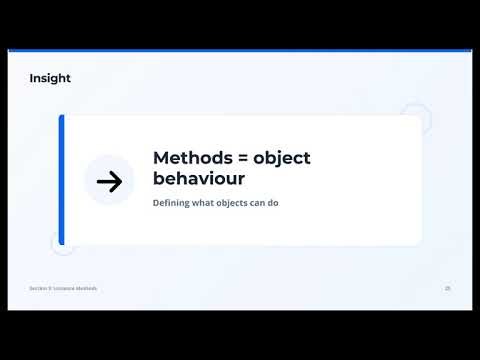 Section 9 - Object-Oriented Programming