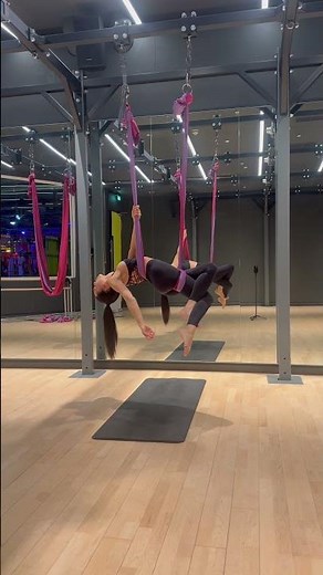 Aerial Yoga Hammock: Fun Tricks & Inversions. Take Flight in Silks!