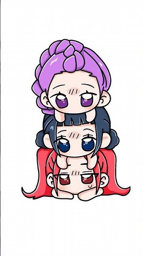 Drawing Huntrix Cute Step by Step Kpop Demon Hunters #drawing #kpopdemonhunters #huntrix #tutorial