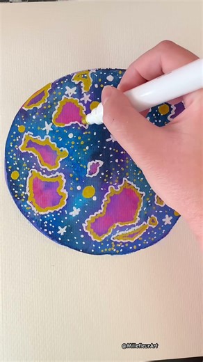 So relaxing #art #watercolorpainting #paintingtutorial #abstractart #acrylic