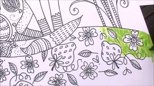 One of the many great things about Chameleon Pens is that you can achieve multiple color tones from just one pen. To put this into practice, we're showing you how you can create patterns and textures using only one Chameleon Pen and our Chameleon Coloring Book: Lori's Art Garden. For more info on our pens and coloring book, head on over to our website. 😀 https://hubs.ly/H0dG_Bt0 | Chameleon Art Products