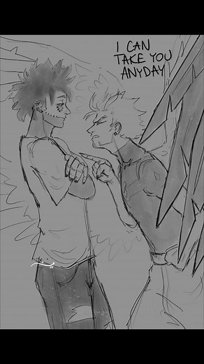 Flirty Dynamics in My Hero Academia: Dabi and Hawks