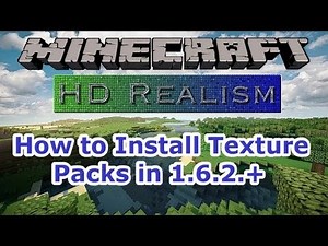 Minecraft : How to Install and Convert Texture packs 1.7.2 + High Res DayZ Texture pack [HD]