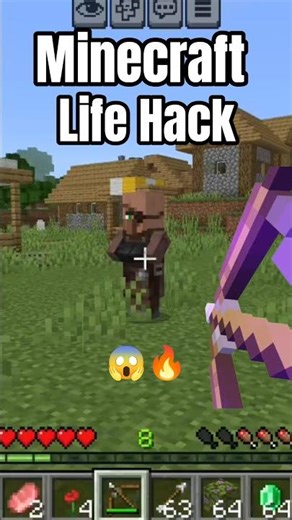 Best Hacks For Minecraft 🔥😱 #shorts #minecraft