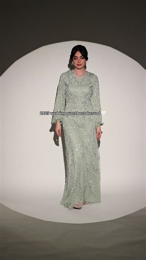 And the winner for best dressed modest wedding guest goes to 👀🏆 #weddingguestdress #modestdresses #hijabifashion