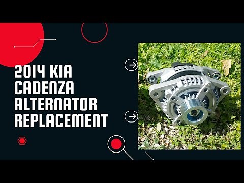 2014 Kia Cadenza Alternator